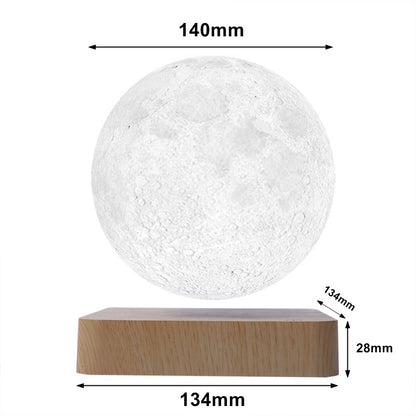 🌕 Schwebende 3D LED Mond Lampe
