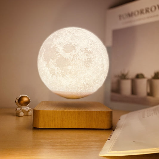 🌕 Schwebende 3D LED Mond Lampe