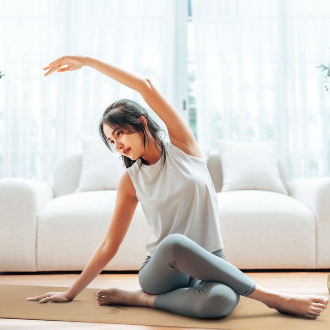 Nachhaltige Yogamatte Kork