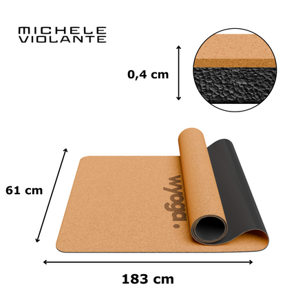 Nachhaltige Yogamatte Kork